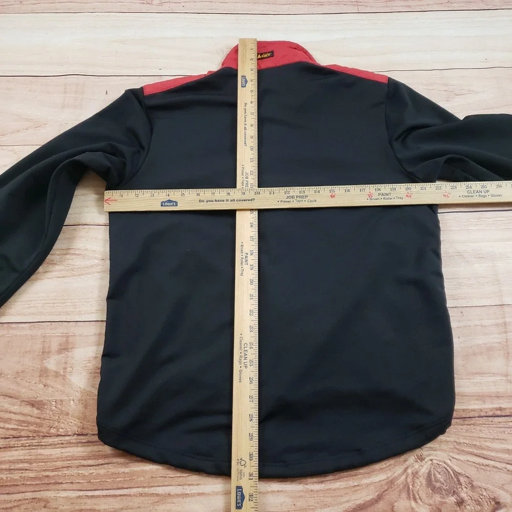 VINTAGE REI Jacket Mens Medium Red Black Outdoor Windbreaker‎ Hiking Adult M
